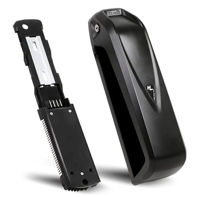 WILLQ Batería de Bicicleta eléctrica 36V 15.6Ah Paquete de batería de Iones de Litio con Cargador 2A para Motores de Bicicleta eléctrica de 36V 100W/2