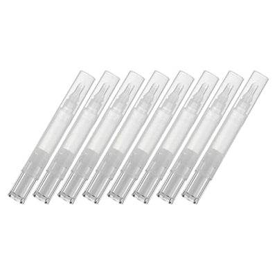 Healeved 8 Piezas de Lápiz Labial de Labio de Labio Vacío Tubos de Bricolaje de Labios Pequeños Botellas de Brillo de Labios Bottillos Brillantes Reca