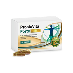 ProstaVita Forte Tratamiento Natural para el Cuidado de la Próstata, la Vejiga y la Función Urinaria - 30 Cápsulas características