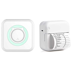 ZFHTAO Impresora térmica,imágenes,Notas,Impresora fotográfica con 1 Rollos de Papel de impresión para Smartphone,Compatible con la mayoría de los telé precio