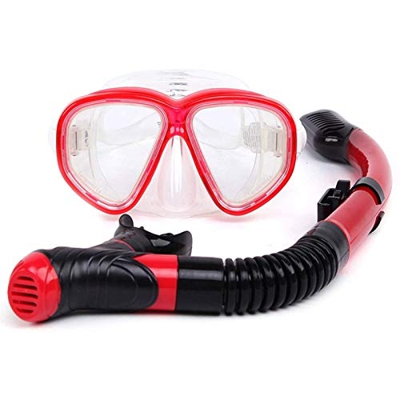 Samnuerly Máscaras de Buceo Máscara de esnórquel Gafas de esnórquel Conjunto de esnórquel Vidrio Templado antivaho Máscara de esnórquel Equipo Máscara