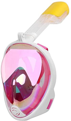 Samnuerly Máscaras de Buceo Buceo Submarino Scuba Anti Niebla Cara Completa Buceo Snorkel Set con Anillo Antideslizante Snorkel para Adultos y niños en oferta