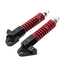 Genggeng Paquete Correo Scooter eléctrico de 8 Pulgadas Rueda Delantera Amortiguador Amortiguador Biela Soporte de Horquilla Delantera Compatible con  características