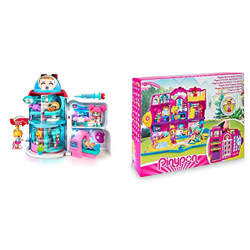 Pinypon - Socorro Hospital, Edificio Circular rotatorio con 6 Salas + - Apartamento Maletín, 8 Habitaciones, jardín y Piscina características