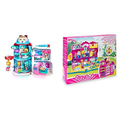 Pinypon - Socorro Hospital, Edificio Circular rotatorio con 6 Salas + - Apartamento Maletín, 8 Habitaciones, jardín y Piscina