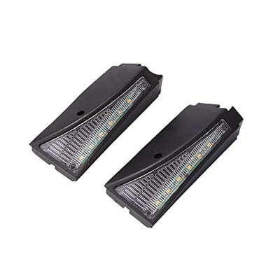 Genggeng 1 Juego de luz de señal de Giro for Patinete eléctrico Izquierdo y Derecho, luz Trasera de Advertencia, lámpara Trasera Compatible con Kugoo 