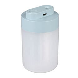 Pwshymi Humidificador Pequeño, Ajuste de Humedad de Dos Niveles, Mini Humidificador Simple de 200 Ml para Automóvil Y Hogar(Azul) precio