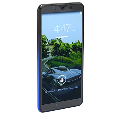 PENO Teléfono Celular Desbloqueado 4GB 5.72 Pulgadas 480x960 Tarjeta Dual Teléfono Inteligente Ultra Delgado de Doble Modo de Espera con Cable USB par