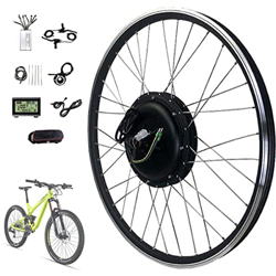 HENGMA Kit de conversión de Bicicleta eléctrica,48V 1000W 20", 24", 26", 27.5", 28", 29er, 700C Bicicleta Eléctrica De Rueda Delantera or Trasera con  características