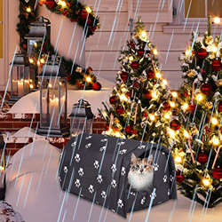 SOBW Caseta para gatos para exteriores, resistente al invierno, para exteriores, impermeable, para gatos características