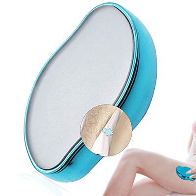 Depiladora Mujer Indolor | Silky Depiladora Indolor, Seguro Reutilizable Crystal Hair Eraser - Herramienta de depilación exfoliante para Piernas Brazo