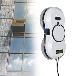 ATRNA Robot Limpiacristales, Robot Limpieza de Ventanas Electrico Navegación Inteligente Control Remoto para Todas Las Superficies Lisas-White características