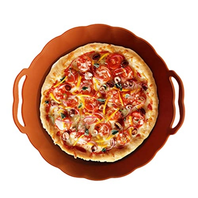 HONGFU Revestimiento de freidora de Aire - Olla de Silicona para freidora de Aire Resistente al Calor,Sartén para freidora de Aire Segura para Aliment