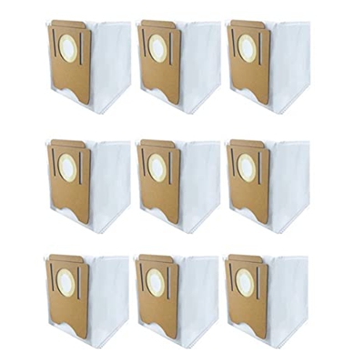 KIKAPA Bolsa de Polvo de 9 Uds para S8 S8 + MáQuina AutomáTica de Recogida y Barrido de Polvo, Robot Inteligente para el Hogar, Piezas de Repuesto Ree