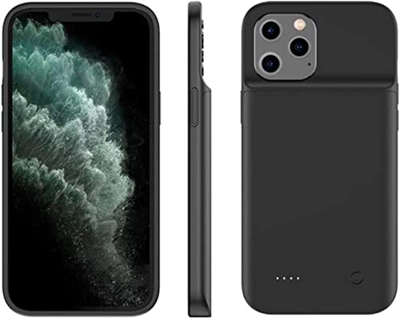 Huije Funda con batería para iPhone 13/13 Pro 5G, 6800 mAh, funda de carga recargable, paquete de batería ampliada, funda de protección y cargador de 