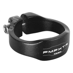 LOVIVER 2 Abrazaderas para de Sillín de Bicicleta BMX, Componente de Clip para Tubo de Asiento de Bicicleta, Negro, 34,9mm en oferta
