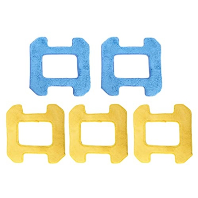 Tomshi 3 almohadillas de limpieza en húmedo + 2 almohadillas de limpieza en seco para robot de limpieza de ventanas 268