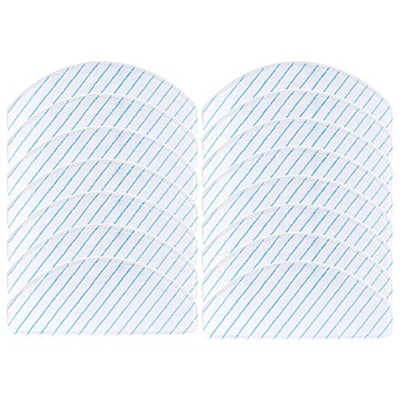 ZEELYDE Almohadillas de microfibra para robot Ecovacs Deebot Ozmo T8 T8 AIVI T9 AIVI T9 AIVI+