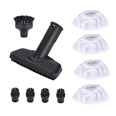 HANGTEN Sun CZ Cleaner Steam Slit Boquilla Pincel Rociadora Boquilla Cabeza Ajuste for Karcher SC1 SC2 SC3 SC4 SC5 SC7 Big Redondo Cepillo Steam Mop S