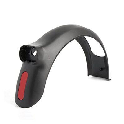 Genggeng Guardabarros trasero compatible con Ninebot E25 E45 E22D Scooter eléctrico KickScooter trasero Accesorios piezas de repuesto (color: cubierta