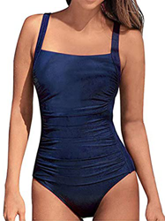 CheChury Bañador Mujer Sexy Trajes de baño de Una Pieza Bañador Halter con Monokini Verano Vacaciones Playa Elegante Push up Cuello Halter para Mujer características