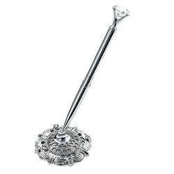 YIUPEDRFG Bolígrafos de Gel redondos, decoración de boda, bolígrafo, libro, accesorio de firma, herramienta de escritura, de empresa bancaria de Hotel en oferta