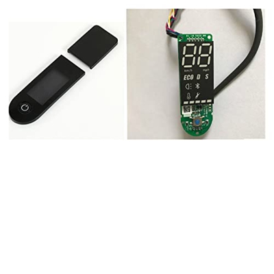Genggeng Tablero de instrumentos compatible con Xiaomi M365 Pro Scooter eléctrico Placa de circuito con cubierta de pantalla Compatible con M365 Scoot