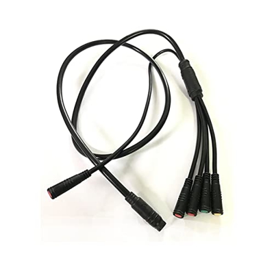 Genggeng Piezas de Cable eléctrico for Bicicleta compatibles con HIMO Z20 C20 Control de Bicicleta eléctrica Arnés de cableado Integrado Reemplazo de 