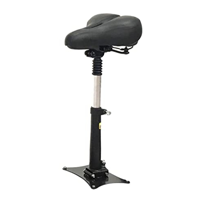 Genggeng Asiento Plegable for Patinete eléctrico, Compatible con FLJ T113 T112 K3, Asiento Plegable for Bicicleta eléctrica (Color : Seat)