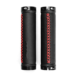 Genggeng Funda de manillar de cuero de fibra compatible con mango Xiaomi Scooter Compatible con extremo de barra ForDualtron Cerradura de aluminio ant en oferta