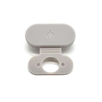 Genggeng Piezas de la Cubierta de la Caja del Puerto de Silicona compatibles con Ninebot MAX G30LP Scooter Eléctrico KickScooter Accesorios de Enchufe