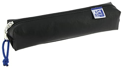 Oxford, Estuche Escolar Pequeño Kangoo, Cuadrado, Goma Elástica, Color Negro, 400161772
