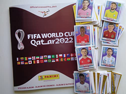 PANINI Colección completa de pegatinas 670 de la Copa del Mundo de Qatar 2022 + álbum 🔥 precio