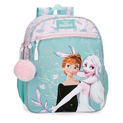 Disney Frozen Memories Mochila Preescolar Azul 27x33x11 cms Poliéster 9,8L
