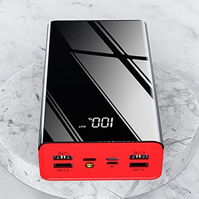 Banco de energía para exteriores Banco de energía de gran capacidad de 40000 mAh/bancos de energía de cargador portátil/banco de energía usb c/banco d