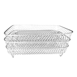 predolo Estante para Freidora de Aire Soporte de 3 Niveles Estante para Parrilla de Limpiar Estante para Deshidratador de Alimentos en oferta