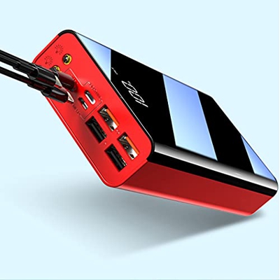 WANWEN Banco de energía portátil para teléfono/Banco de energía de Alta Capacidad/Banco de energía USB c/Bancos de energía de Cargador portátil/Compat