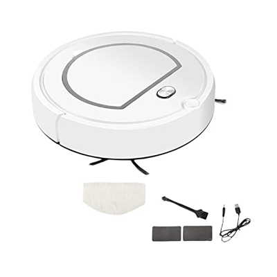Colcolo Robot Aspirador Funciones USB Automático Barredora eléctrica inalámbrica Inteligente Aparatos de Limpieza para Piso de baldosas de Oficina