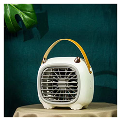 NXYJD Mini USB Ventilador de aire de aire portátil Ventilador de aire acondicionado Desktop Ventilador de enfriamiento de aire purificador (Color : A, características