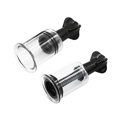 ABOOFAN 2 Piezas de Pezón Chupador de Succión de Mama Copas de Succión de Marco Correctores de Pezón Retoños Lactancia Materna Invertida Pezón Inverti