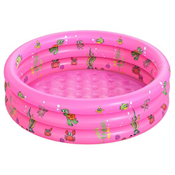 Ecoodisk Fiesta de Verano portátil e Inflable Piscina portátil Redonda de Remo de Remo de Verano for Rosa bebé 130x40cmpool Accesorios (Color : -) características