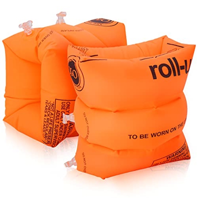 ASHINER Manguitos de Natación para Niños, Piscina Manguitos Inflable Mangas de Flotadores Flotación Brazaletes Hinchables Banda de Brazo Dispositivo S