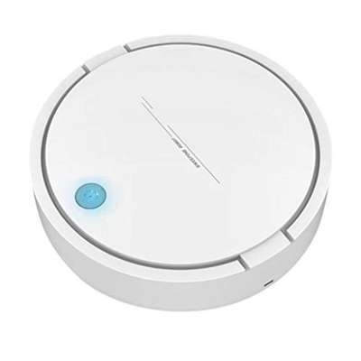 Automático er Mop 3-In-1 USB Recargable Smart Robot Dry Weting Aspirador Hogar Robot Inteligente Limpiador (Color : White)
