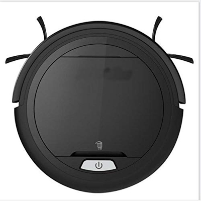 ing Robot Robot Aspirador Inteligente Máquina de Trapeado Automática Ultrafina Súper Succión Succión Automática de Bajo Ruido (Color : Black)
