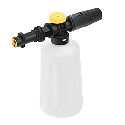 Snow Foam Lance 750ml Lavadora de presión Ajustable Jabón Cañón de Espuma Compatible con Karcher K Serie (K2 K3 K4 K5 K6 K7) Gancho