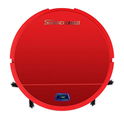 Carga automática ing Robot Mini máquina de Limpieza del hogar Aspiradora Inteligente Perezosa portátiles (Color : Red) en oferta