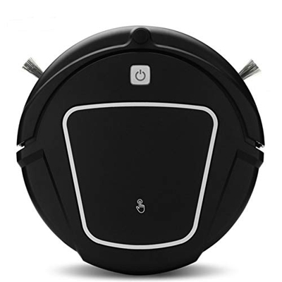 3-en-1 Multifuncional Auto Smart Robot Floor Clean Recargable Dry Wet Mop ing Aspirador Fuerte succión (Color : Black)