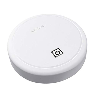 Aspirador Robot Automático ing Robot Lazy Man Dirección automática Limpiador doméstico Cepillo Modelo de Carga Carga Inteligente (Color : White)