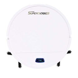 Carga automática ing Robot Mini máquina de Limpieza del hogar Aspiradora Inteligente Perezosa portátil (Color : White) características