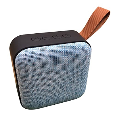 XUnion T5 Altavoz inalámbrico Bluetooth Subwoofer Mini Altavoz portátil al aire libre PT2, Azul Yc1, M